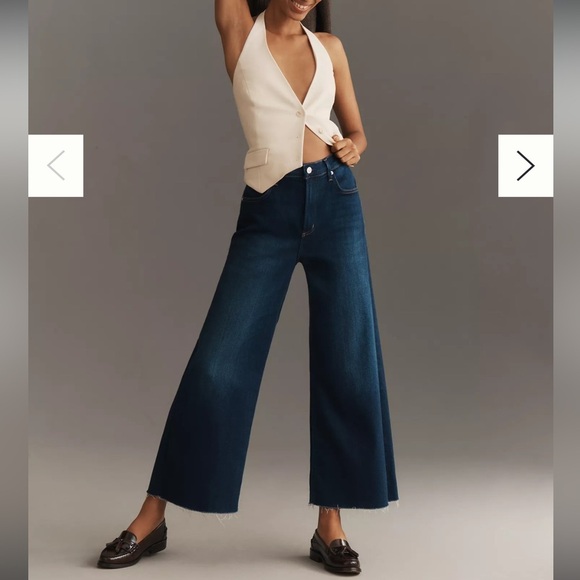 Citizens Of Humanity lyra wide leg crop pant in 32 - Picture 1 of 10